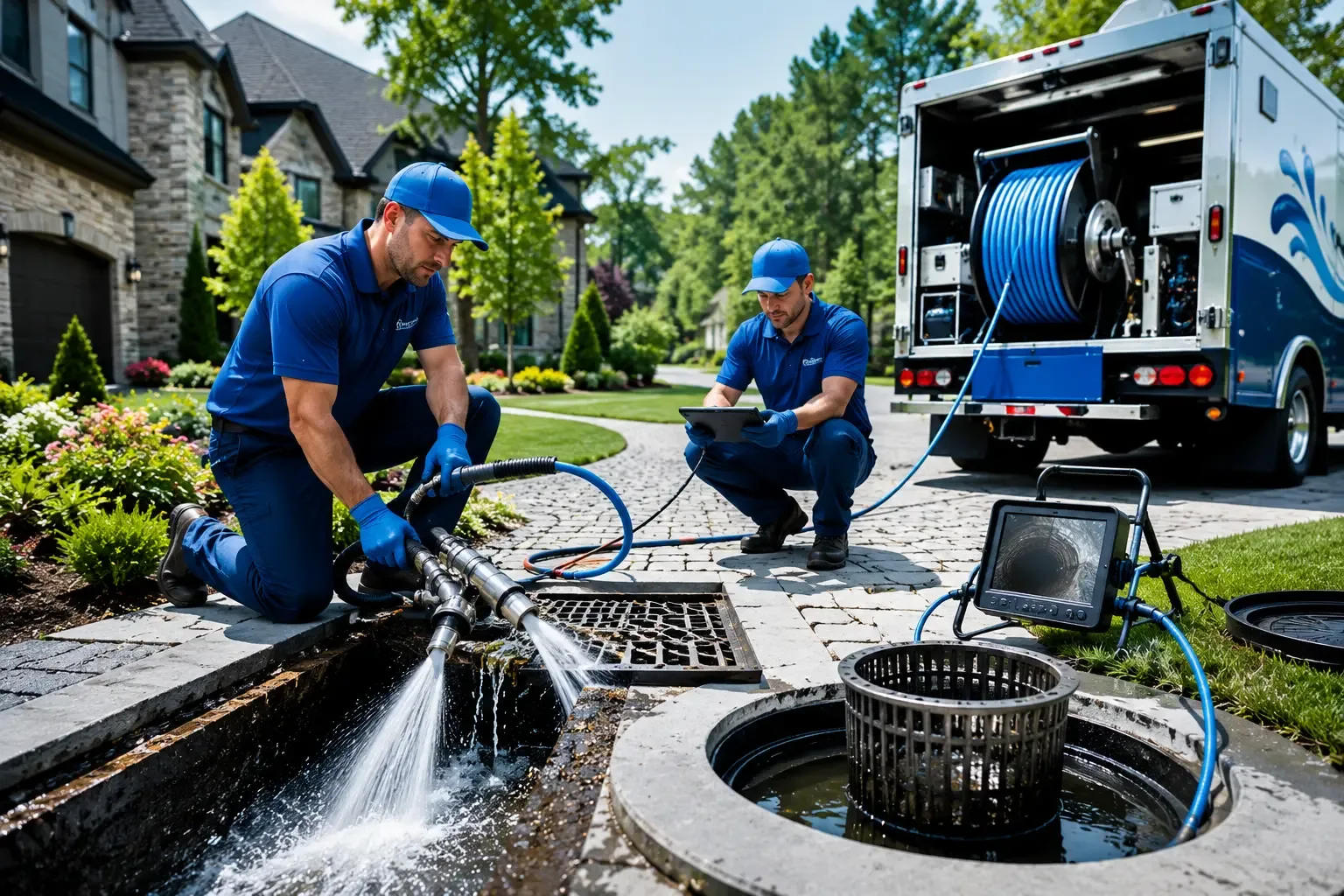Local outdoor drain cleaning professionals in Herndon, WV